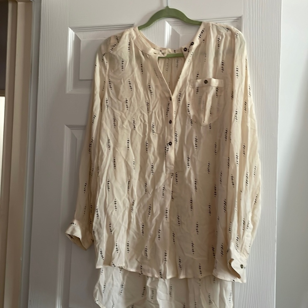 Free People Long Sleeve Blouse